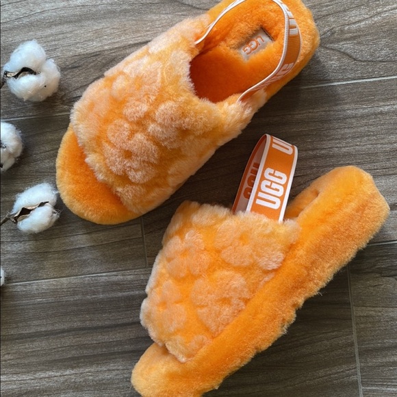🌿UGG🌿 FLUFF YEAH SLIDE POPPY SANDALS SLIPPERS - Picture 5 of 14